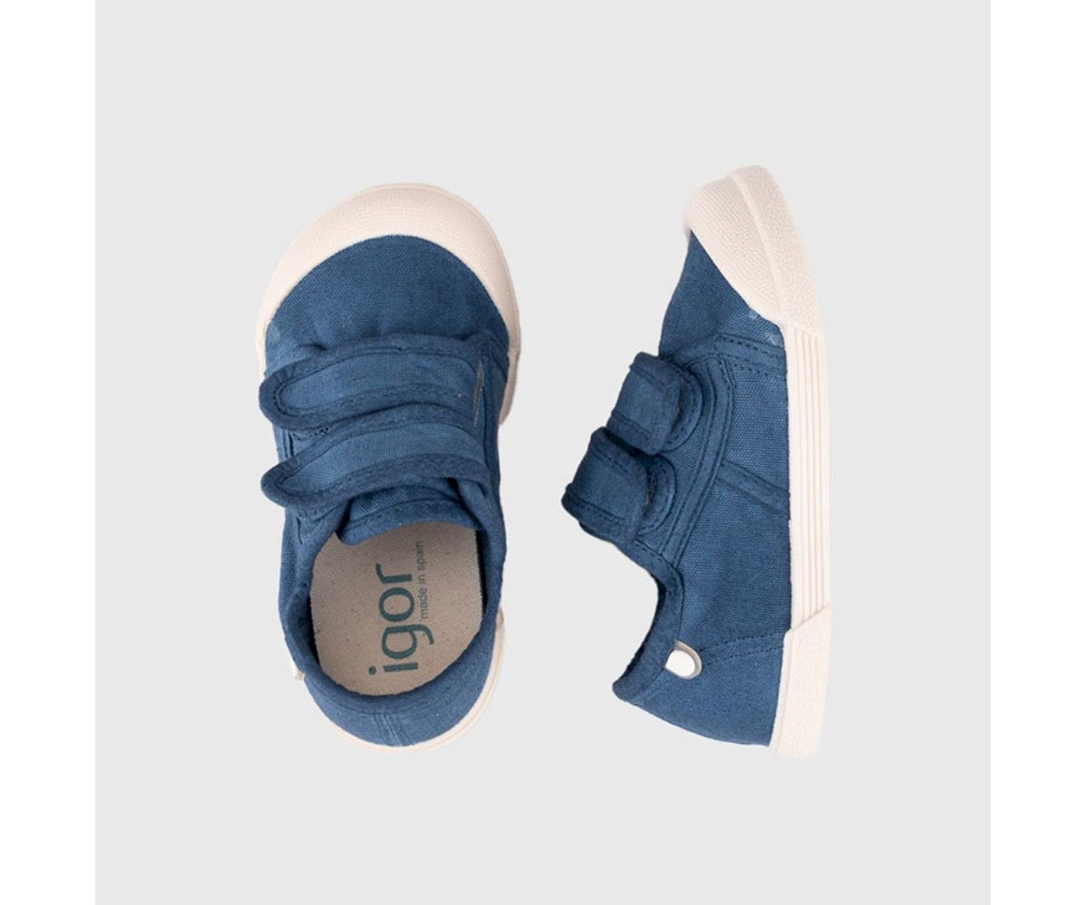 Scarpetta Barefoot in Tela  con Doppio Strappo – Igor