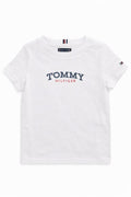 T-shirt Tommy Hilfiger bambino 3–7 anni in cotone – Primavera Estate