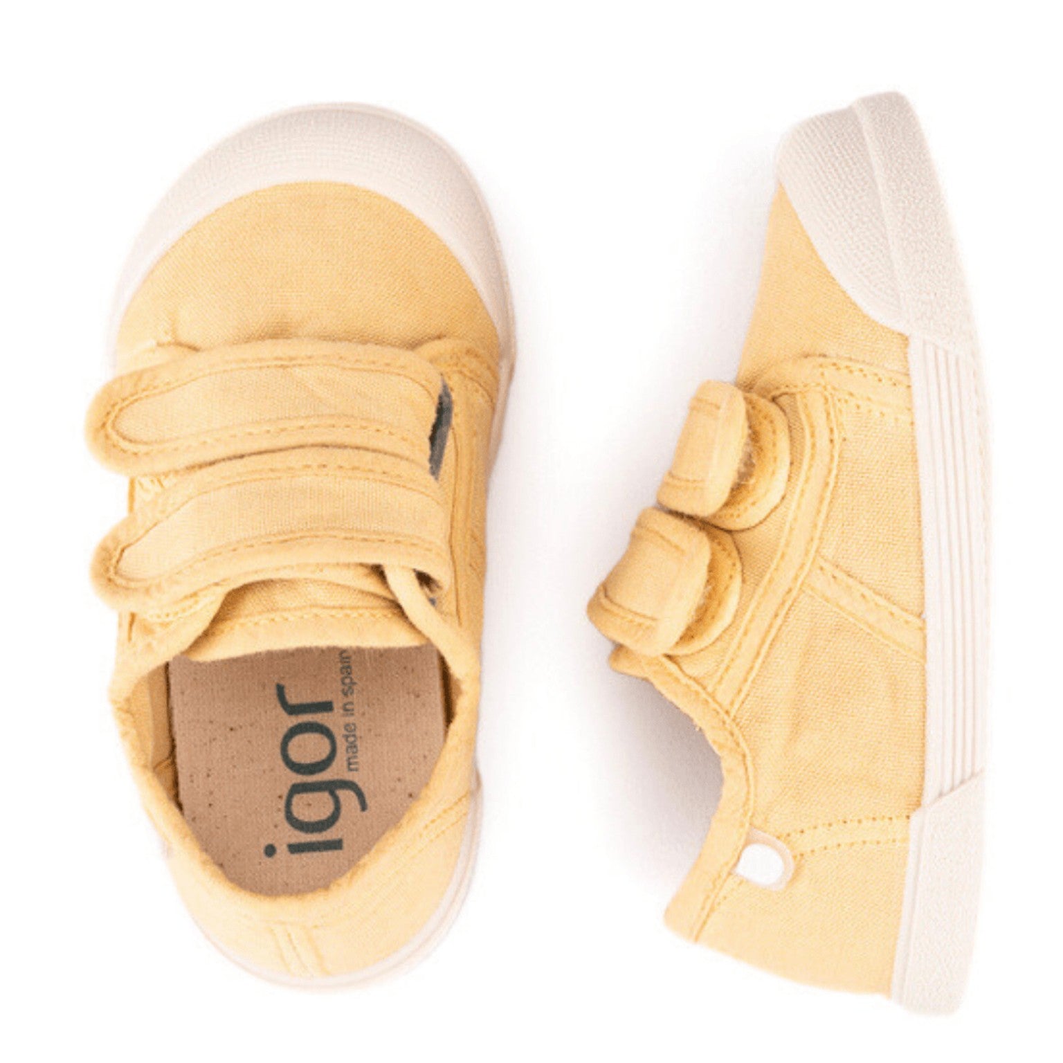Scarpetta Barefoot in Tela  con Doppio Strappo – Igor
