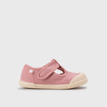 Scarpetta Barefoot in Tela Rosa con Strappo – Igor