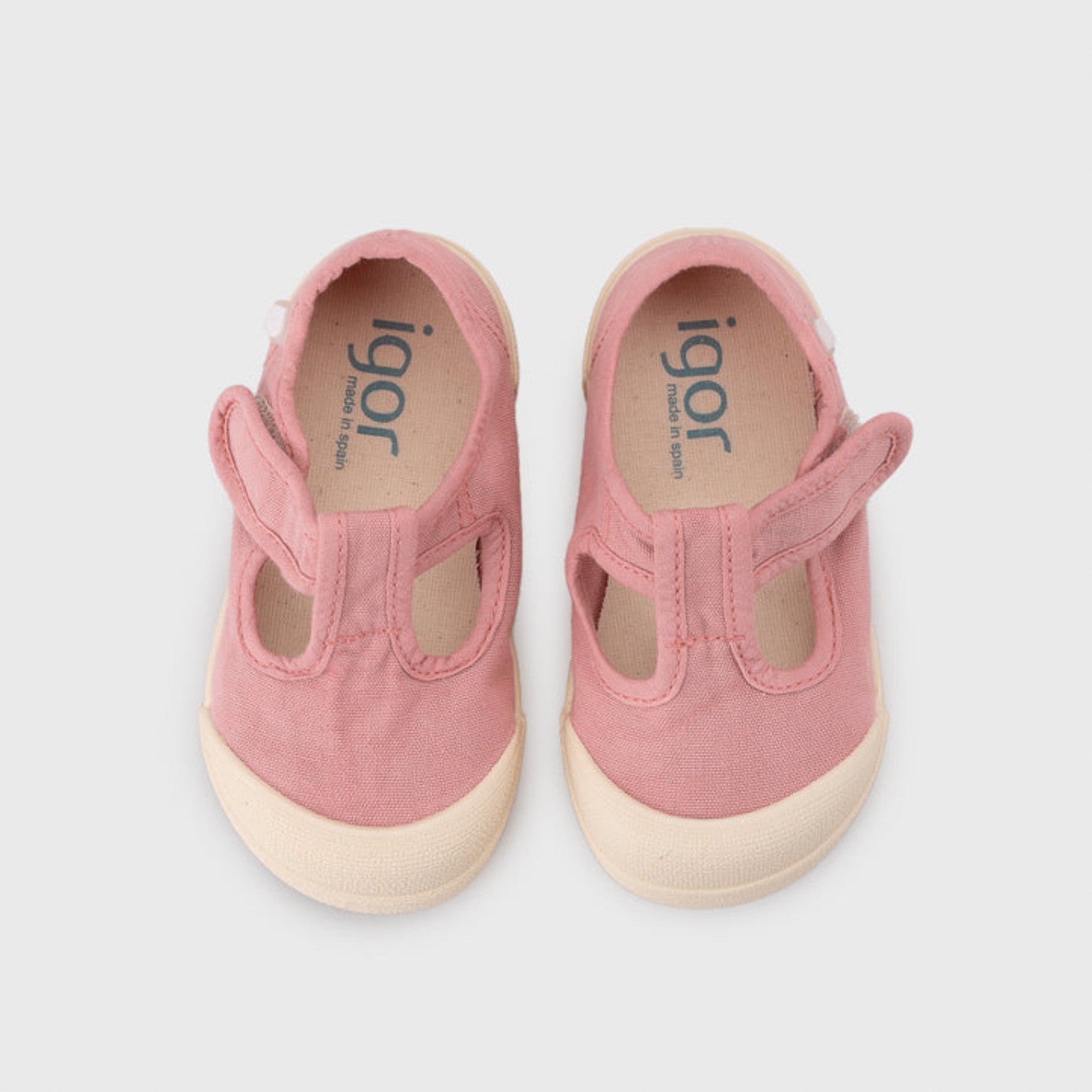 Scarpetta Barefoot in Tela Rosa con Strappo – Igor