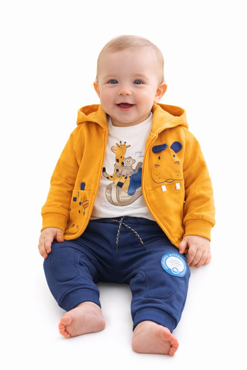 Completo tre pezzi Mayoral con rinforzo ginocchia – Neonato | Primavera Estate