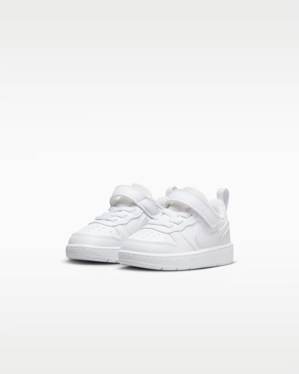 neakers Nike bianche con strappo e lacci elasticizzati neonato