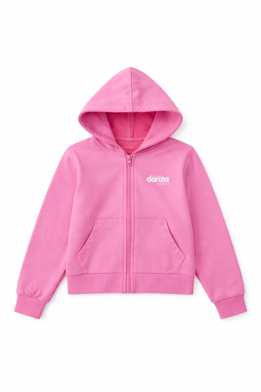 Felpa bambina Dimensione Danza bubble con zip e cappuccio – 8/16 anni