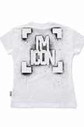 T-shirt ICON con stampa posteriore effetto spray – Ragazzo 8-16 anni