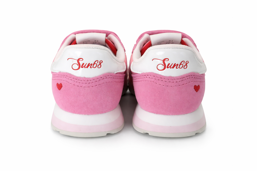 Sneakers bambina Sun68 con strappo e lacci elastici dal  21 al 24- sportive leggere