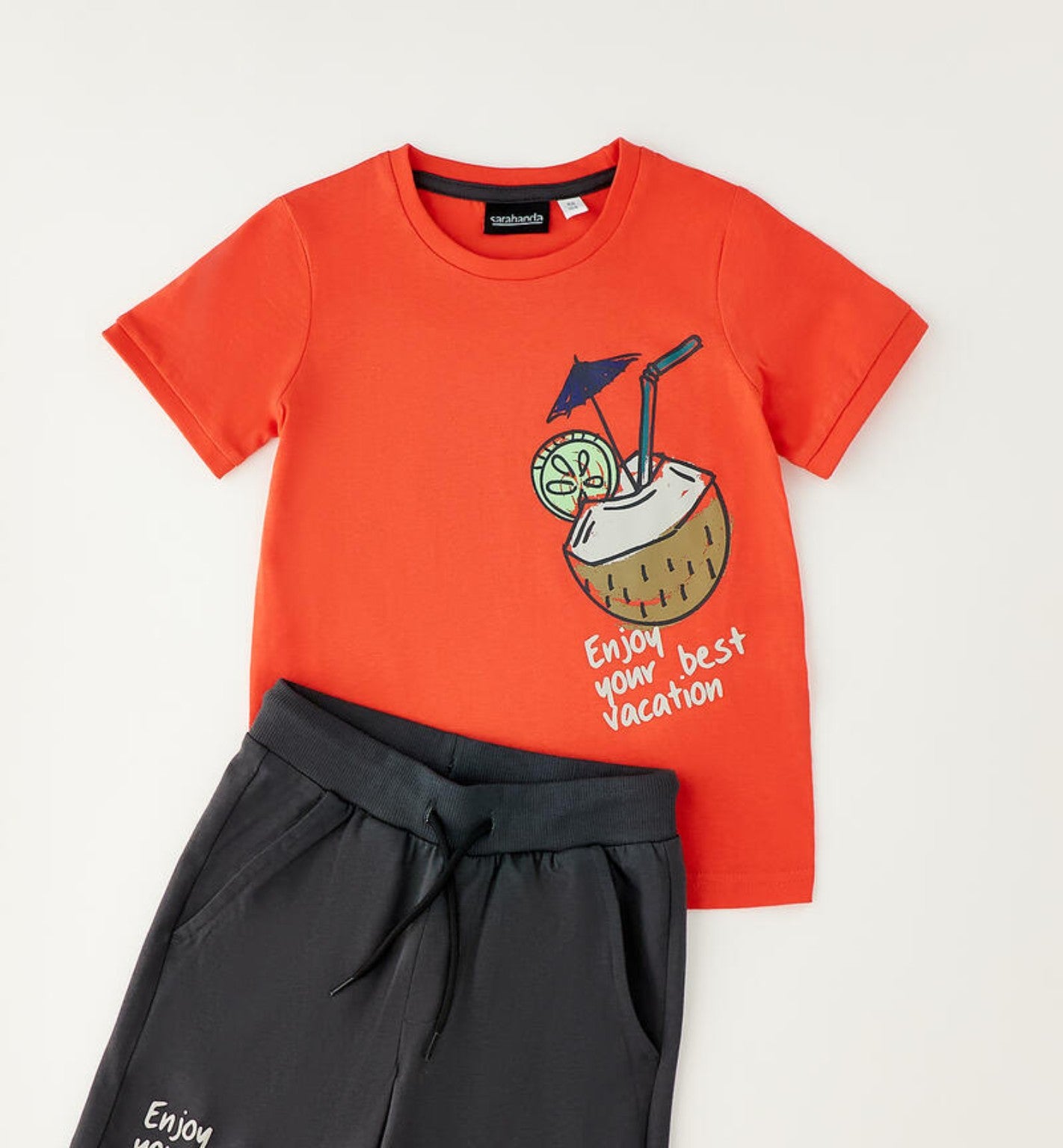 Completo bambino Sarabanda 3–8 anni in cotone
