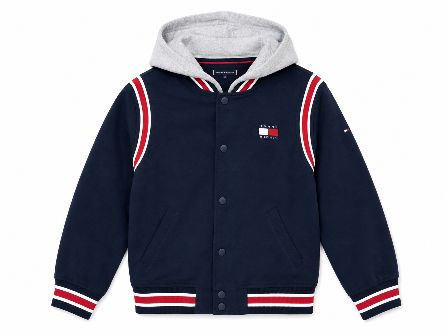 Giacca impermeabile con cappuccio staccabile Tommy Hilfiger | Ragazzo 10-16 anni