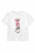 T-shirt Dimensione Danza con orsetto strass ragazza 8–16 anni