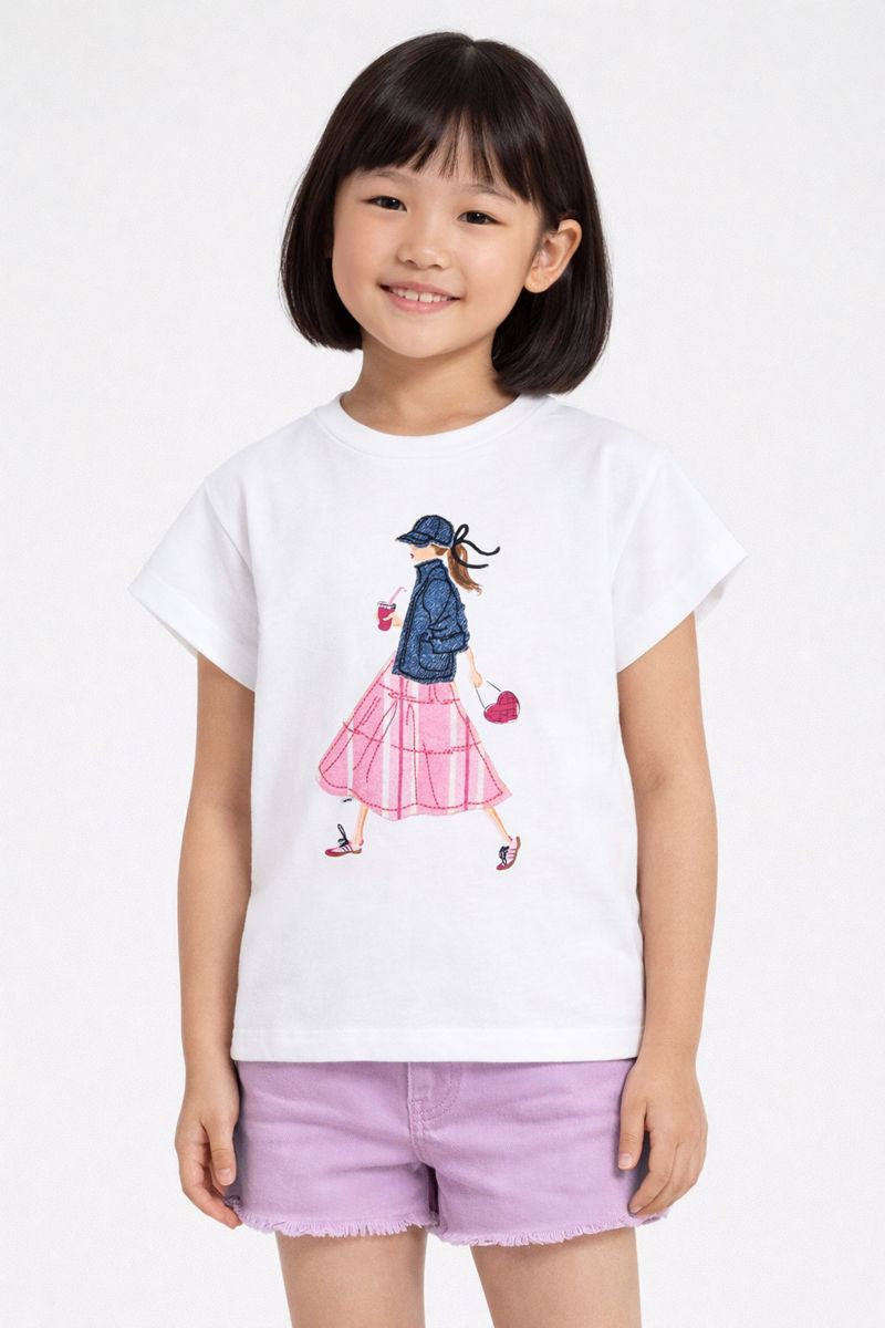 T-shirt bambina Mayoral 3–10 anni primavera estate