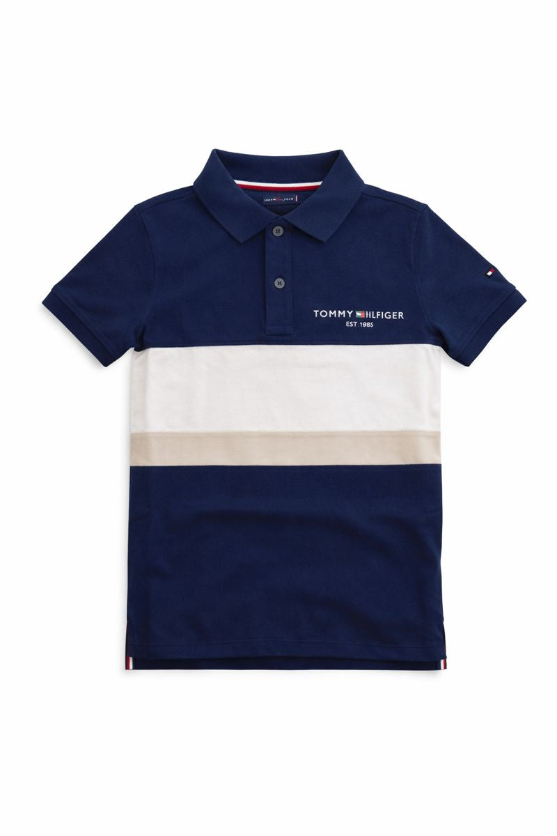 Polo Tommy Hilfiger ragazzo 8–16 anni in cotone – ideale per cerimonia