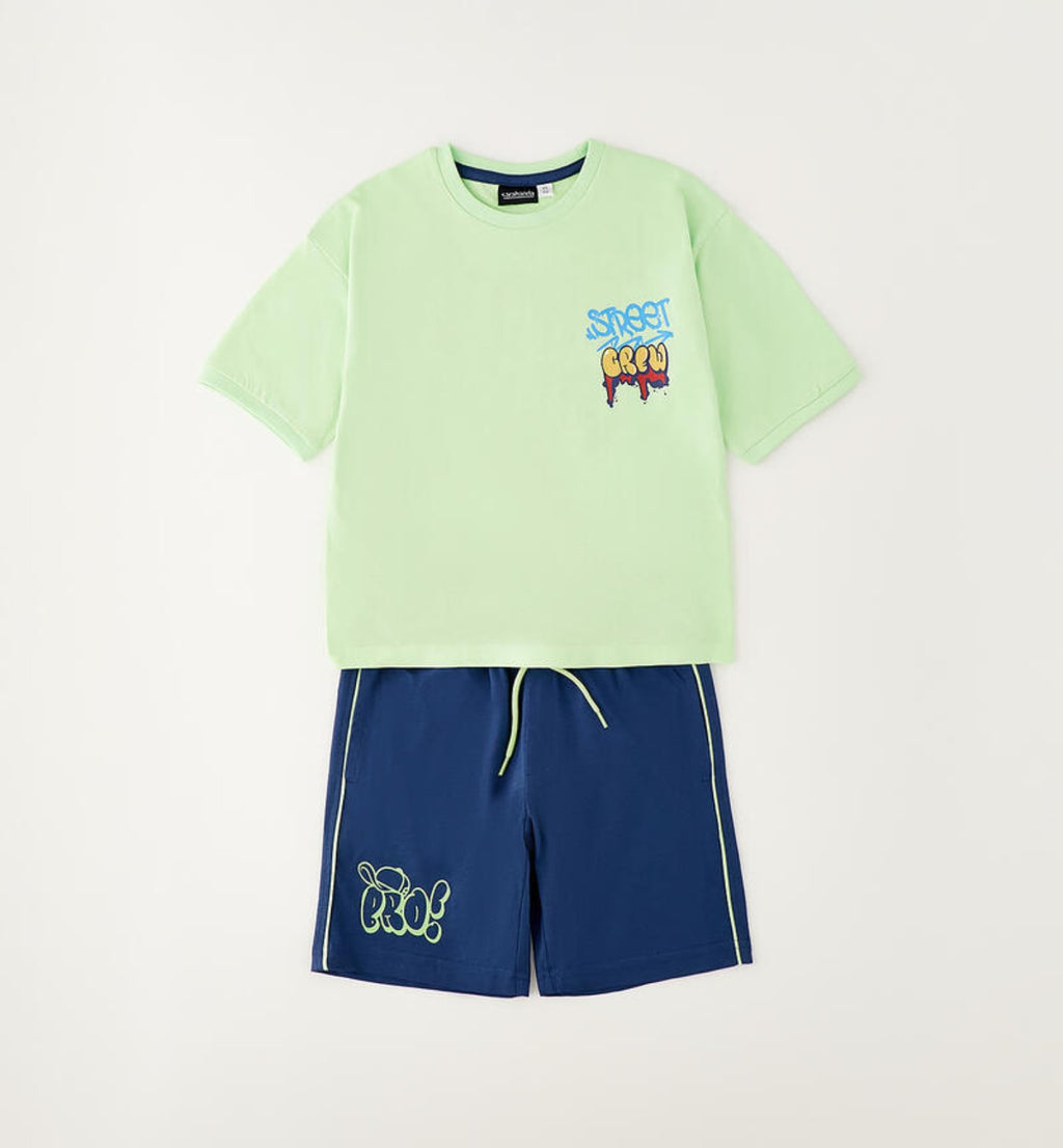 Completo bambino Sarabanda 3–8 anni in cotone