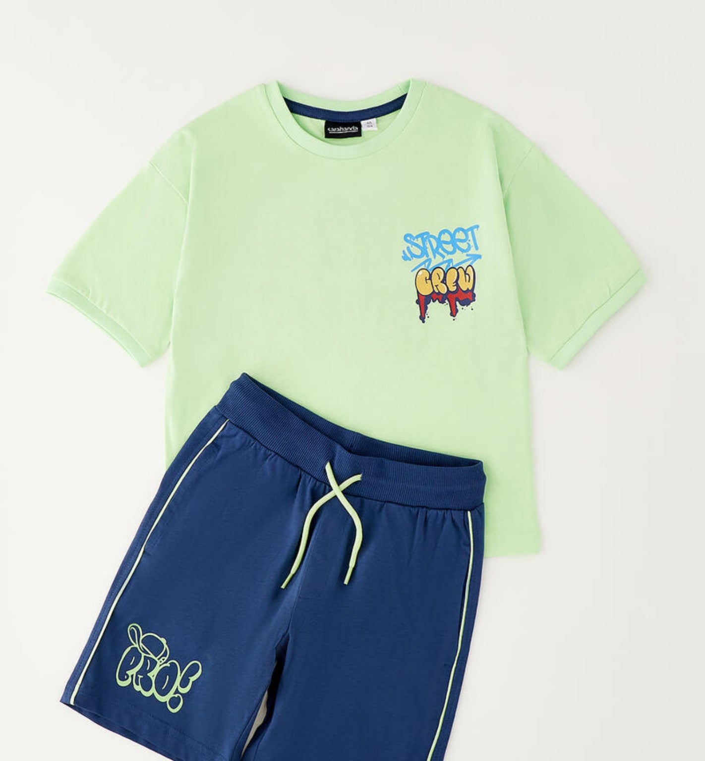 Completo bambino Sarabanda 3–8 anni in cotone