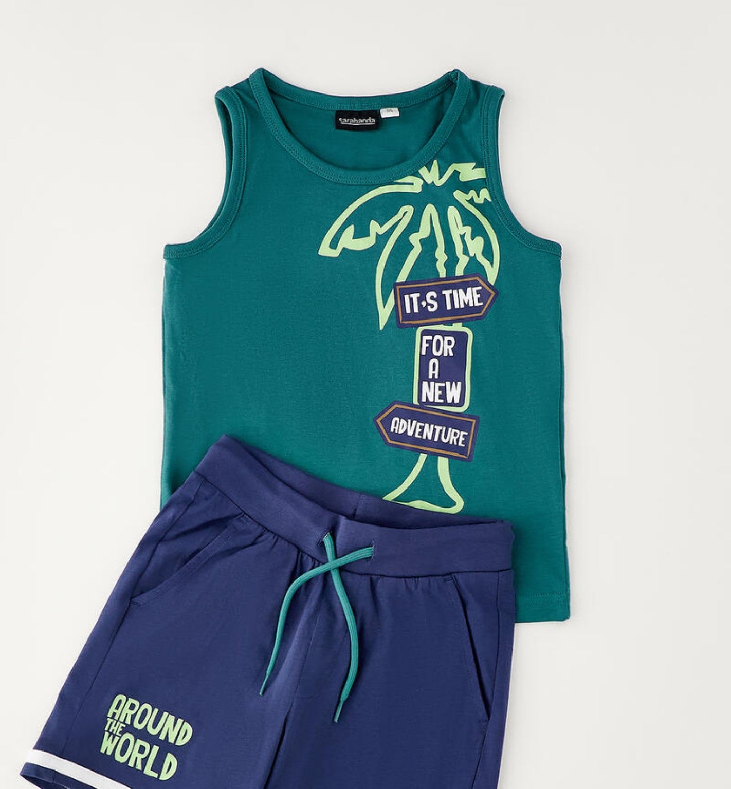 Completo bambino Sarabanda 3–8 anni in cotone