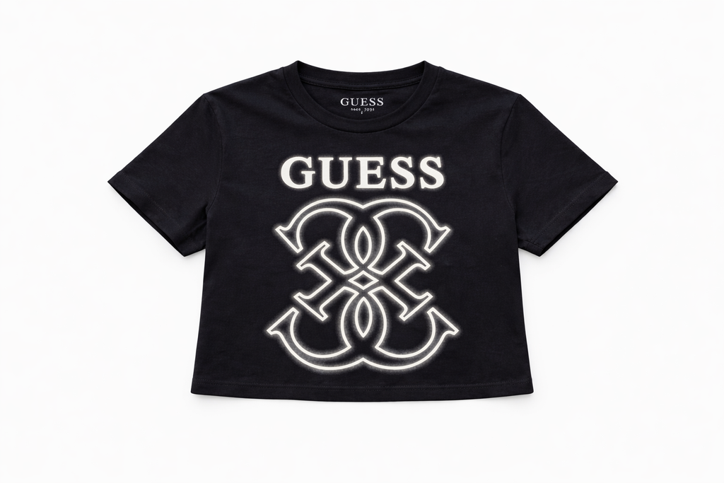 T-shirt cropped GUESS ragazza 10–16 anni
