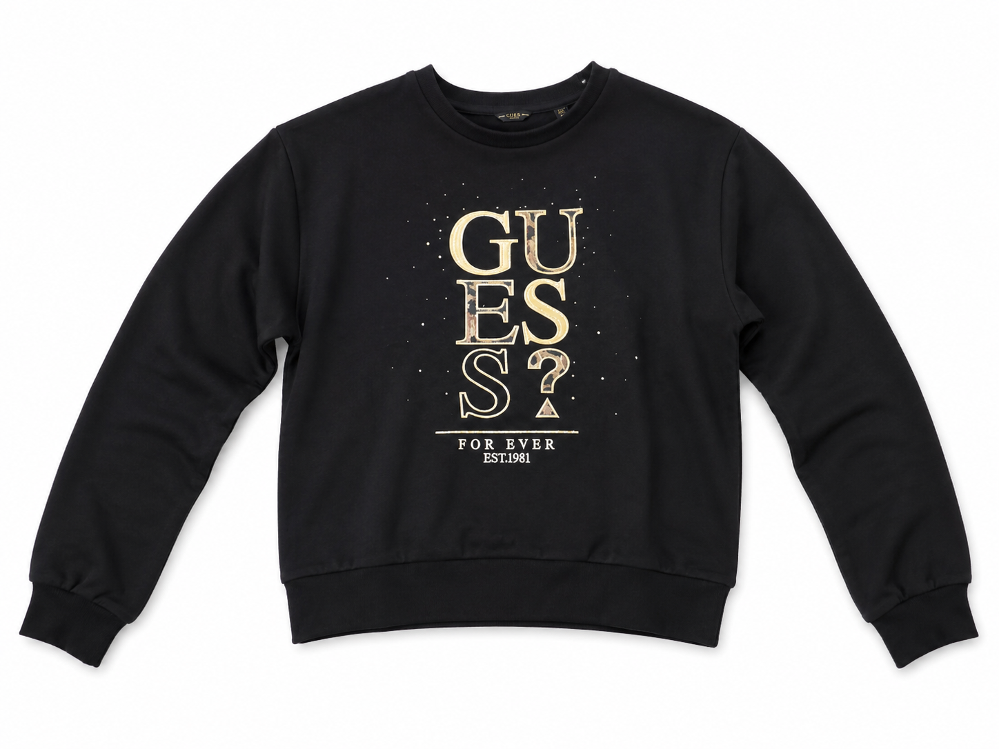 Felpa Guess girocollo felpata con stampa logo | 12-16 anni | Nuova Collezione Autunno Inverno