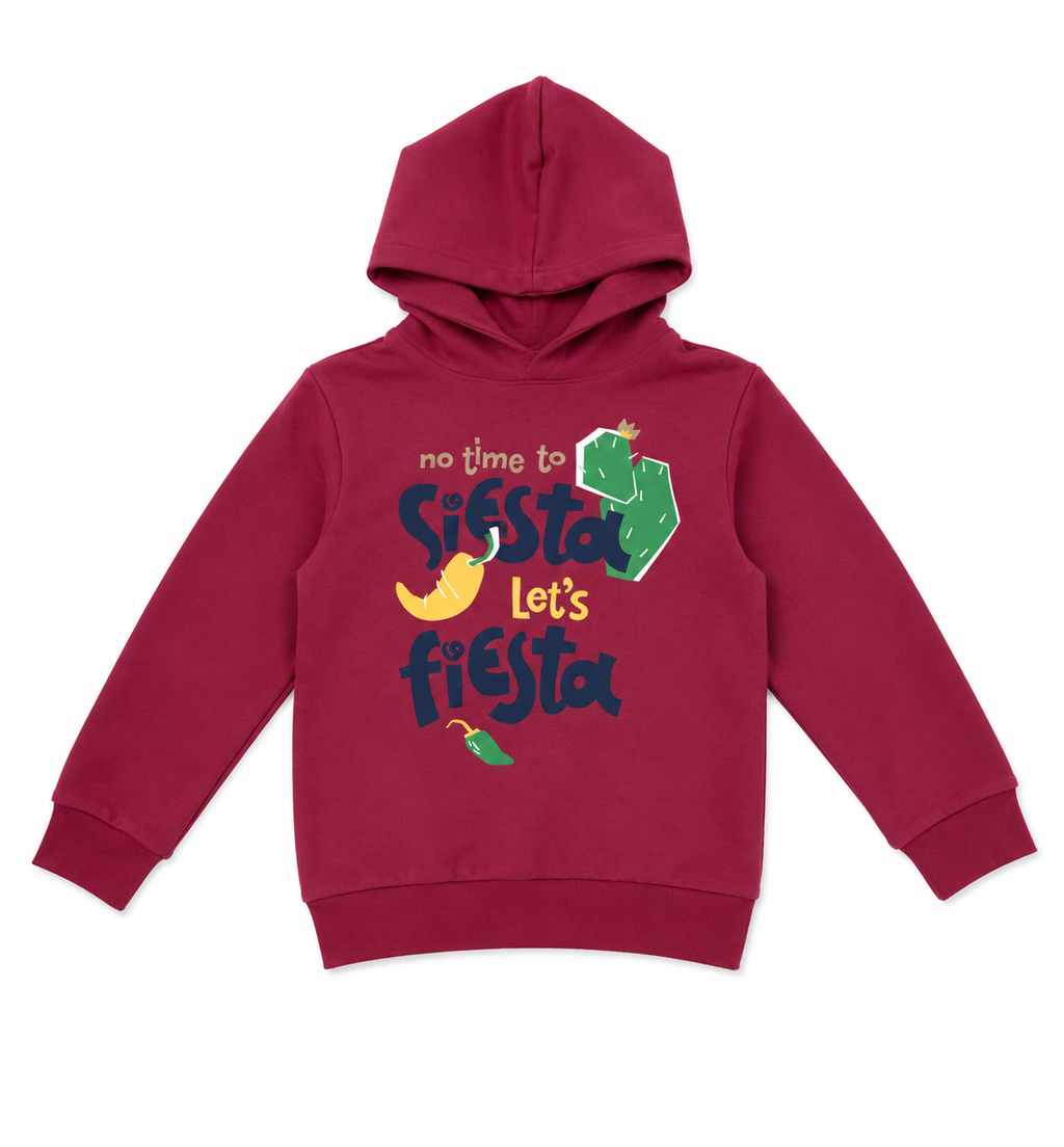 Felpa garzata Sarabanda bambino 3-8 anni con zip e cappuccio