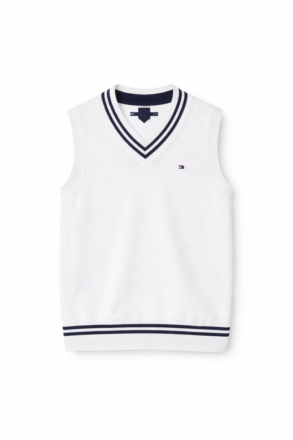 Gilet in filo di cotone Tommy Hilfiger – Ragazzo 8-16 anni