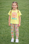 Leggings bambina fantasia floreale Boboli (3–10 anni)