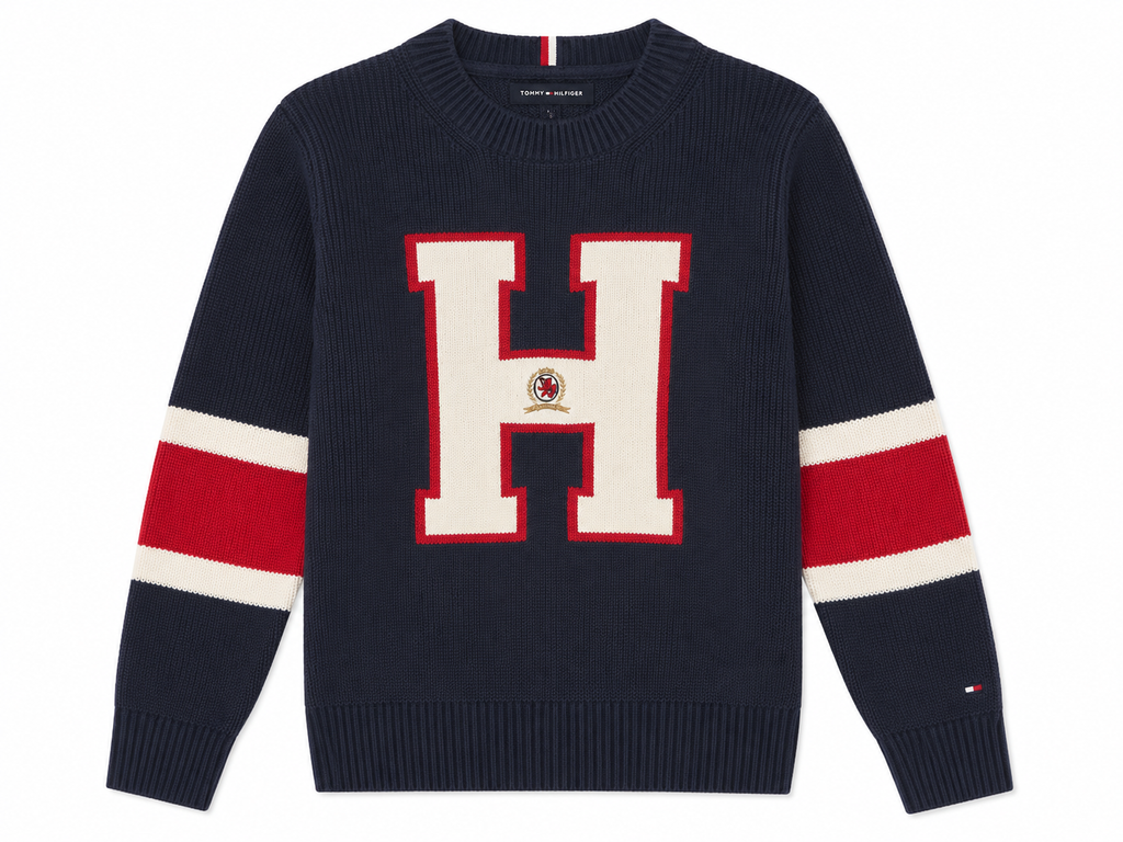 Maglione in cotone Tommy Hilfiger – Ragazzo 8-16 anni