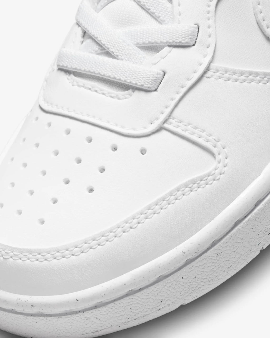 Sneakers Nike bianche con strappo e lacci elasticizzati – Bambino/a 28-35