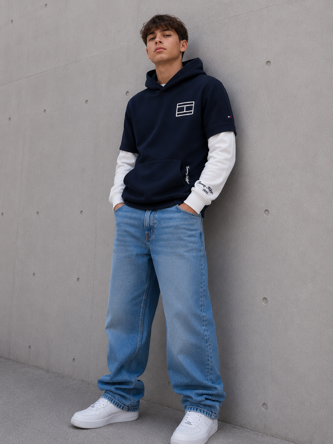 Felpa con cappuccio Tommy Hilfiger – Ragazzo 8-16 anni
