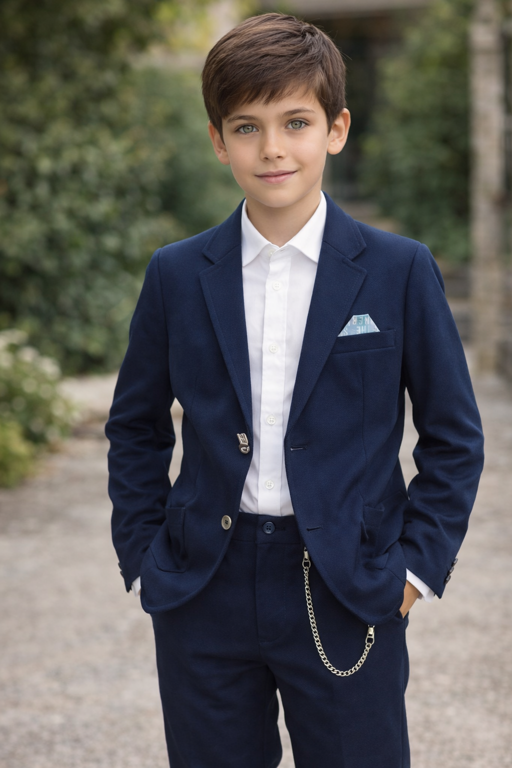 Giacca cerimonia ragazzo blu – 8/16 anni – People