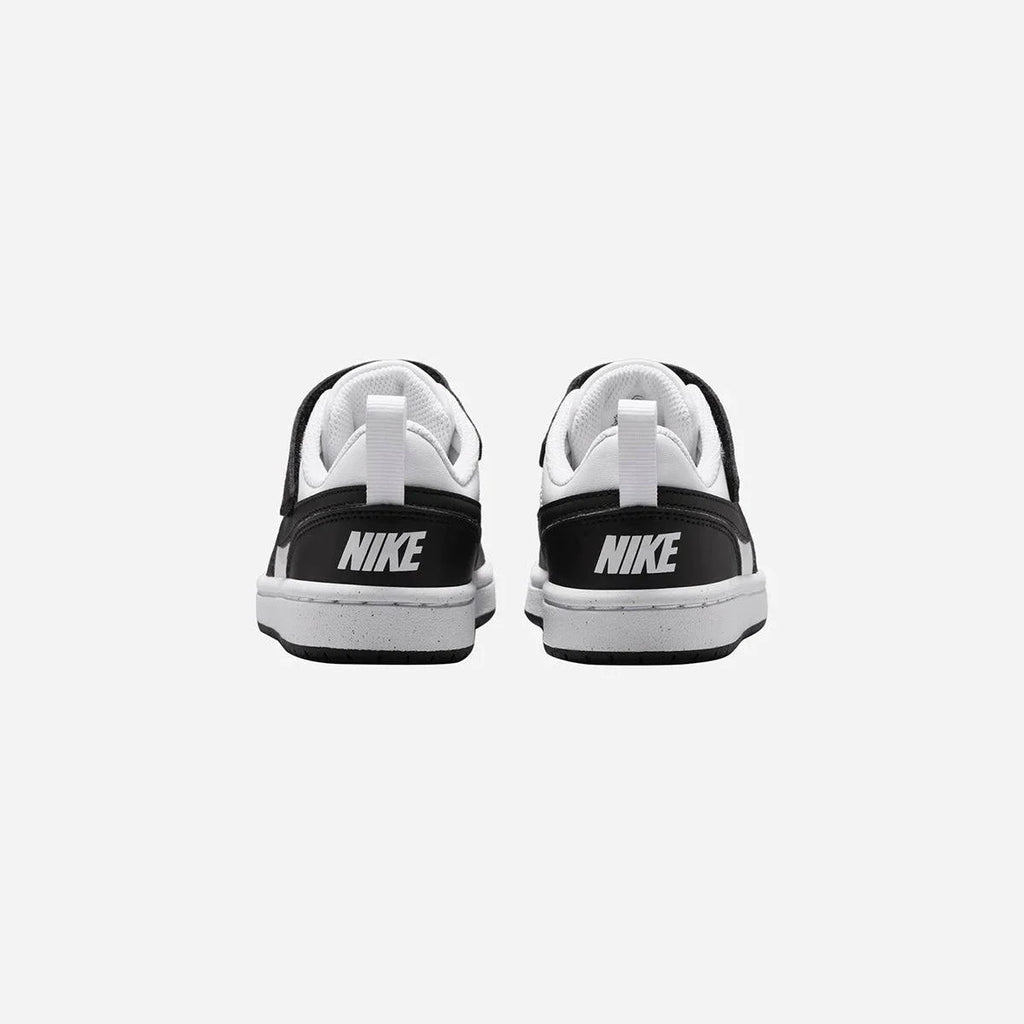 Sneakers Nike bianche  e nere con strappo e lacci elasticizzati – Bambino/a 28-35