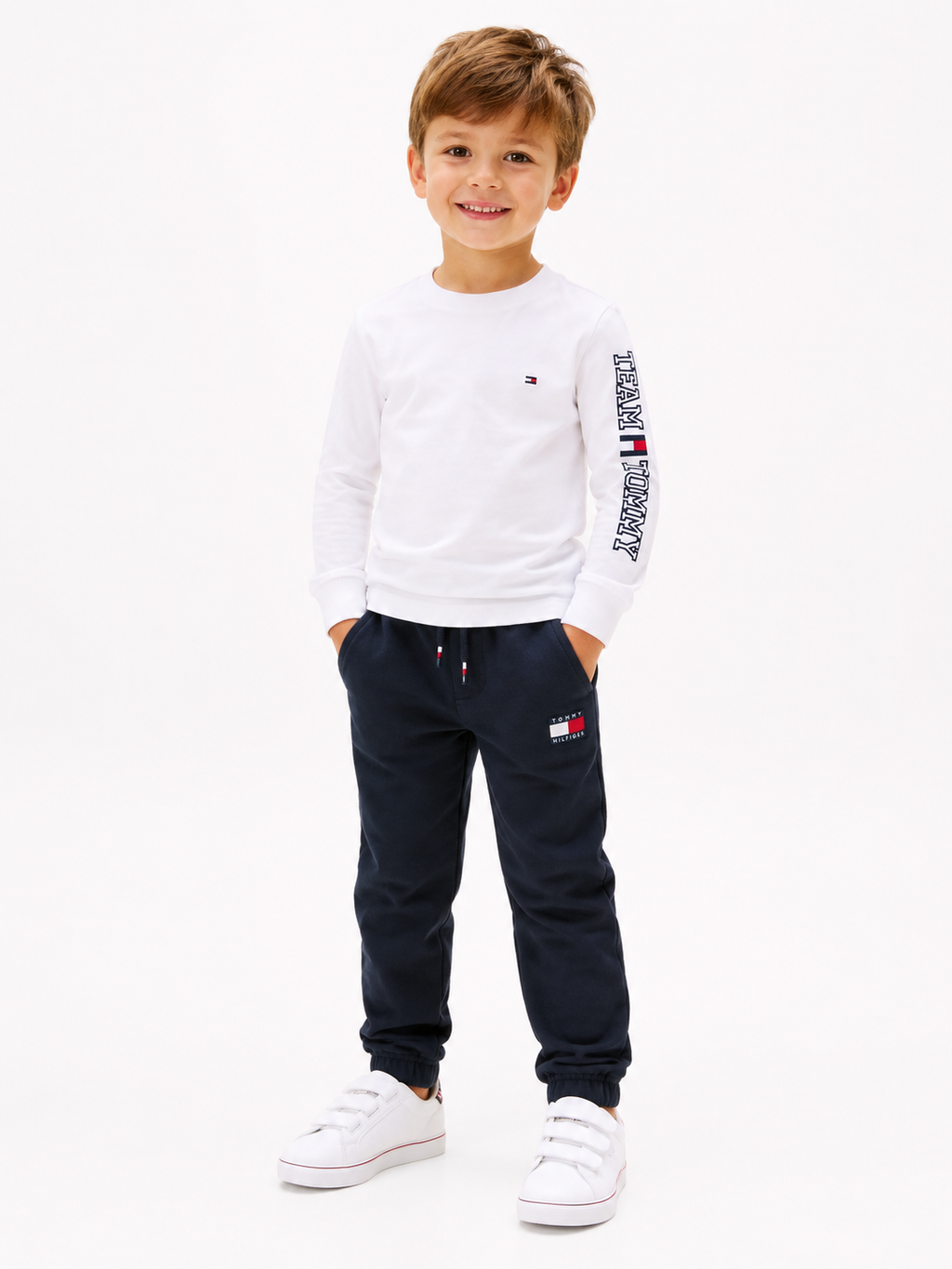 T-shirt maniche lunghe Tommy Hilfiger bambino